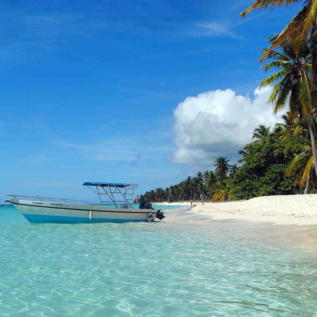 Paradise beach on Saona Island